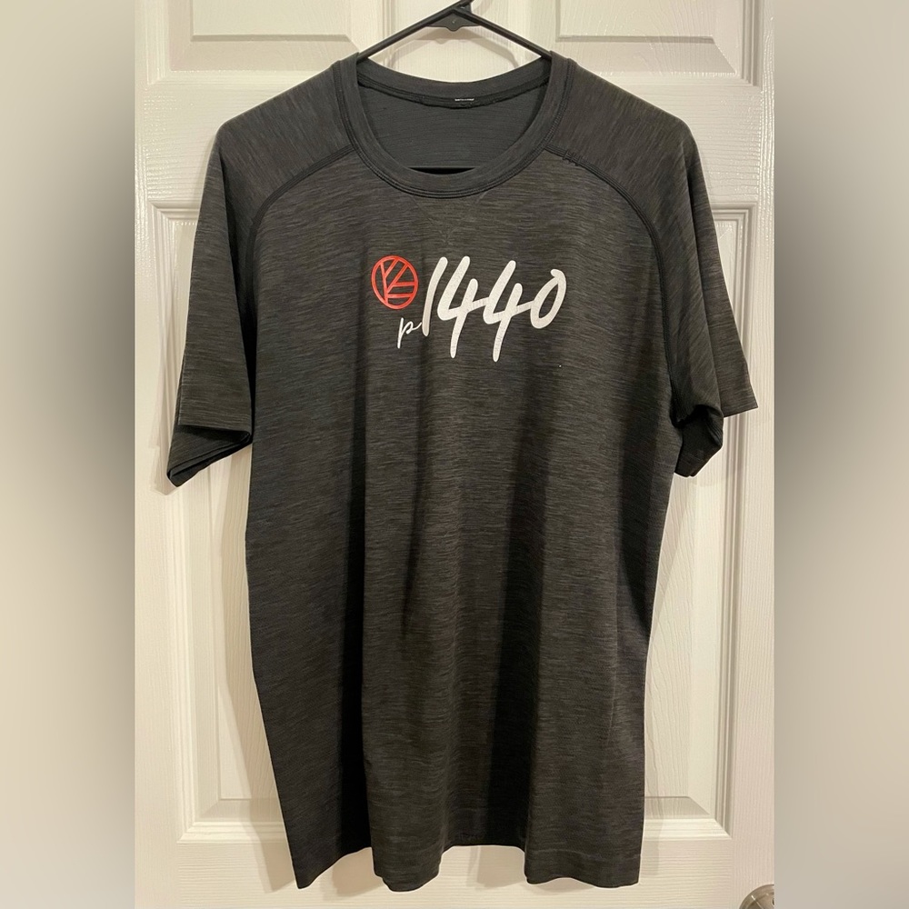 Black Lululemon T-shirt